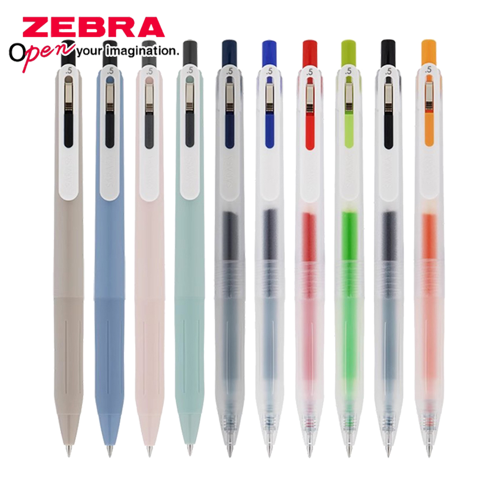 1 قطعة اليابان زيبرا هلام القل - مراجعة Zebra Pen Sarasa وسعره