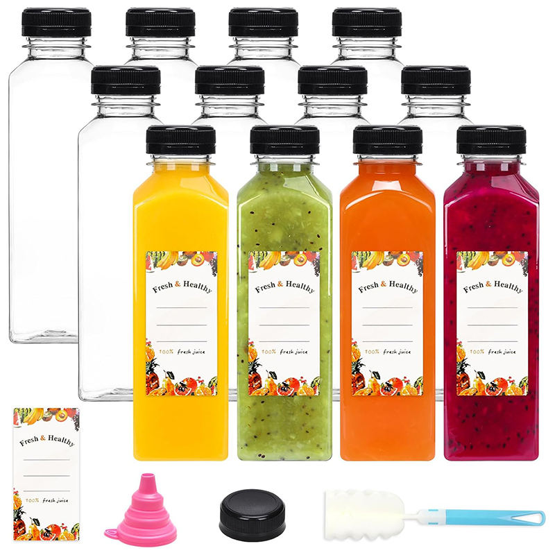 زجاجات عصير سعة 500 مل مع أغطي - مراجعة Water Bottle Blank وسعره